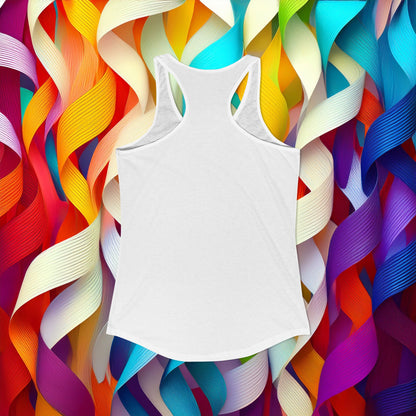 Rainbow Heart Women's Racerback Tank