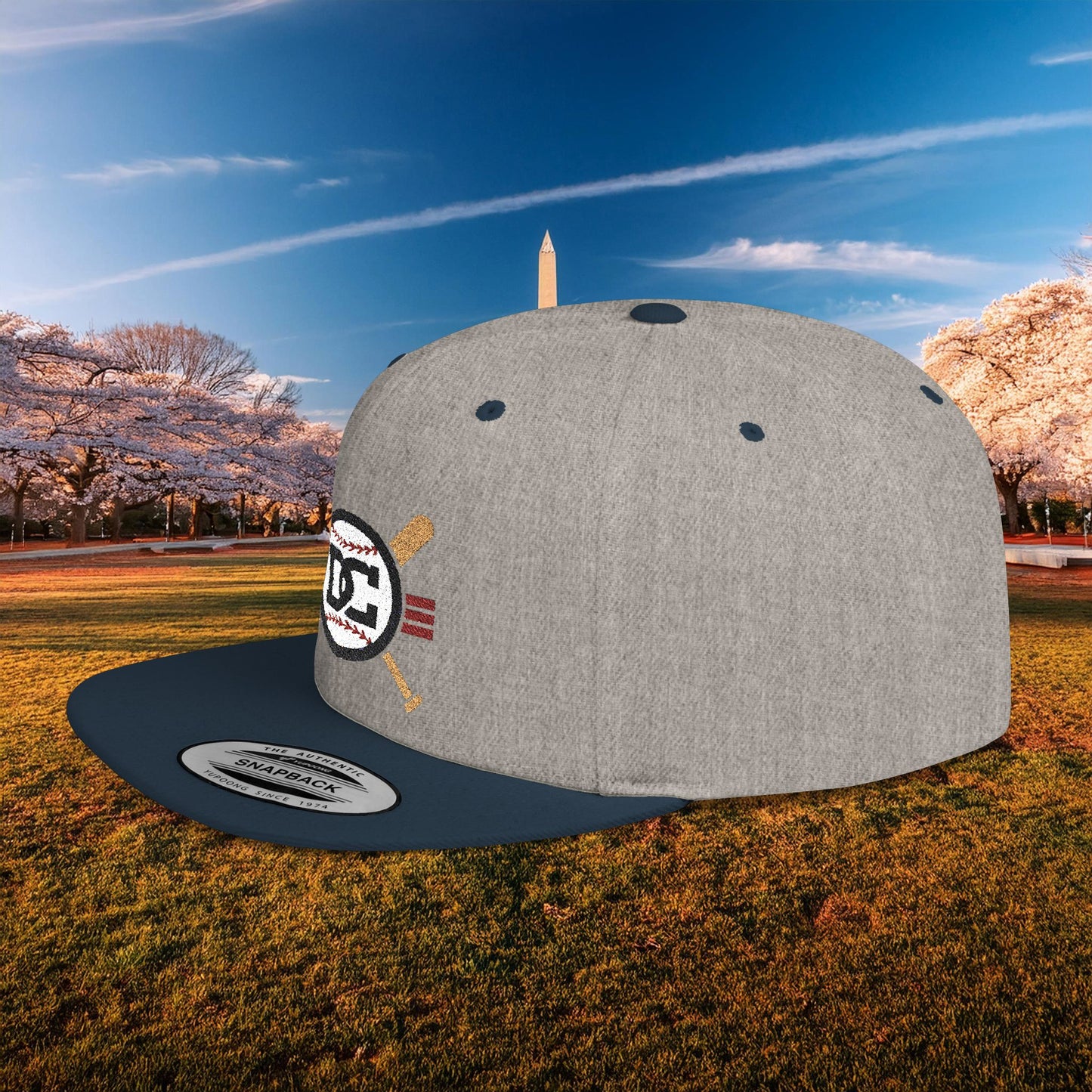 DC Baseball Flat Bill Snapback