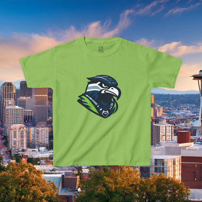 Seattle Football Crest Kids Tee