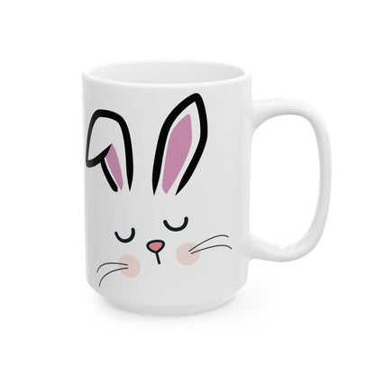 Bunny Face Ceramic Mug (11oz/15oz)