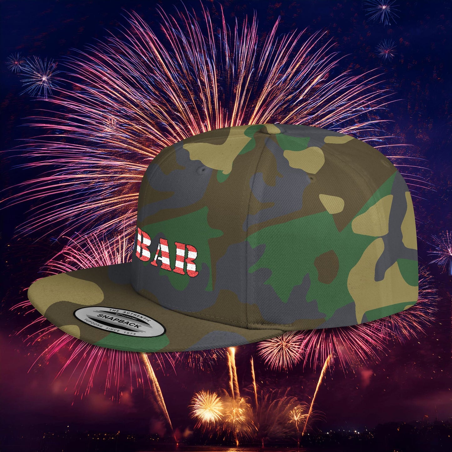 USA FUBAR Flat Bill Snapback