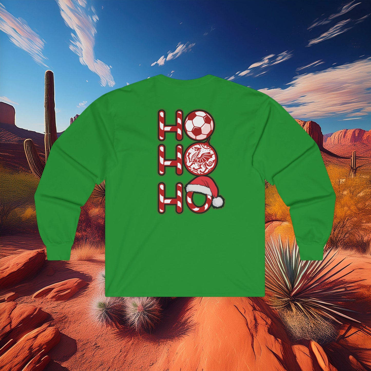 PHX Reds "Ho, Ho, Ho" Long Sleeve Tee
