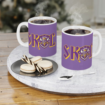 Minnesota Football SKOL Ceramic Mugs (11oz\15oz)