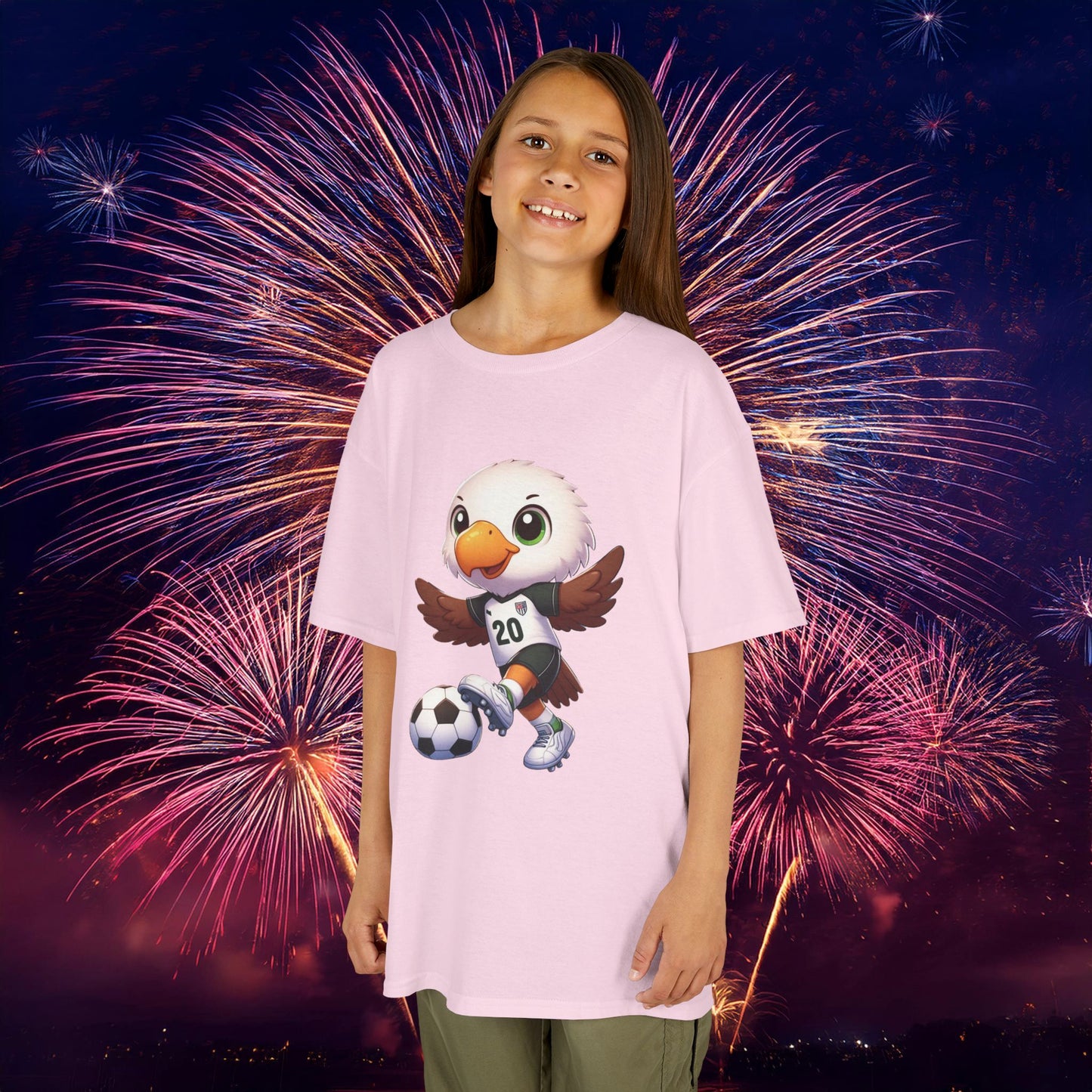 Mini US Soccer Fan Kids Tee