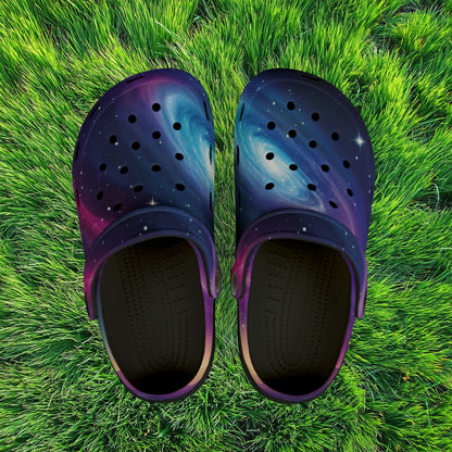 Distant Galaxy Kid's Foam Clogs