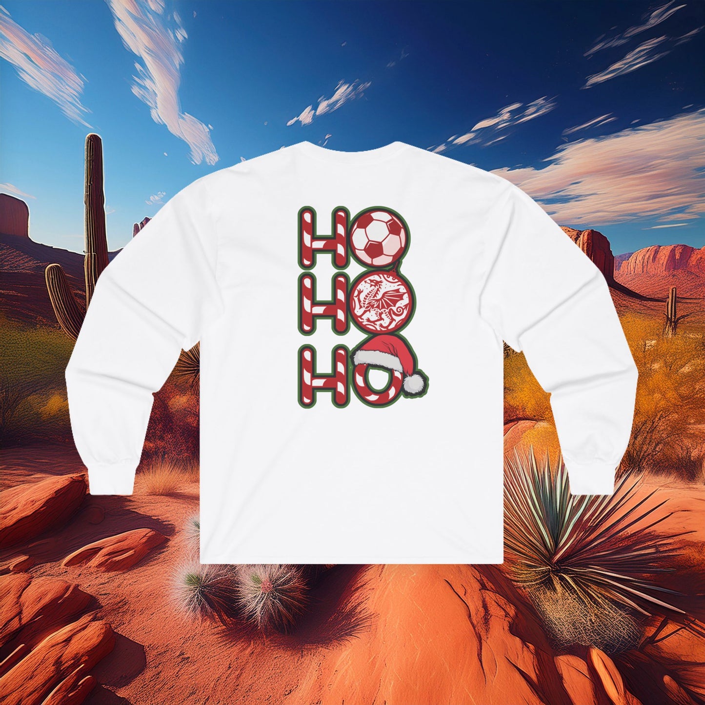 PHX Reds "Ho, Ho, Ho" Long Sleeve Tee