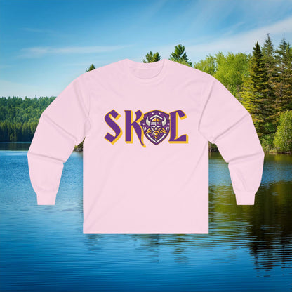 Minnesota Football SKOL Logo Long Sleeve Tee