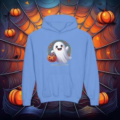Trick or Treat Ghost Youth Hoodie