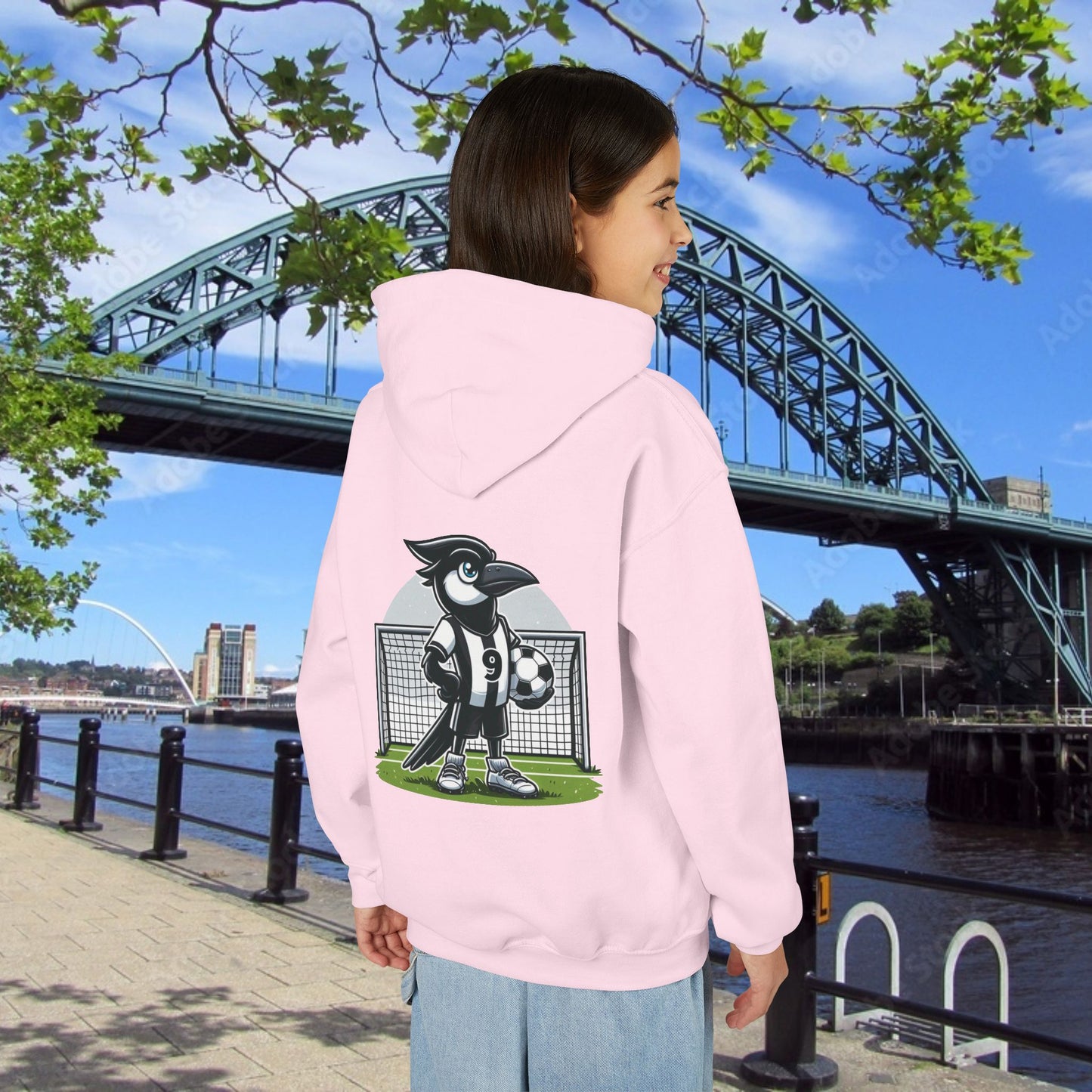 Newcastle United Little Mag #9 Youth Hoodie