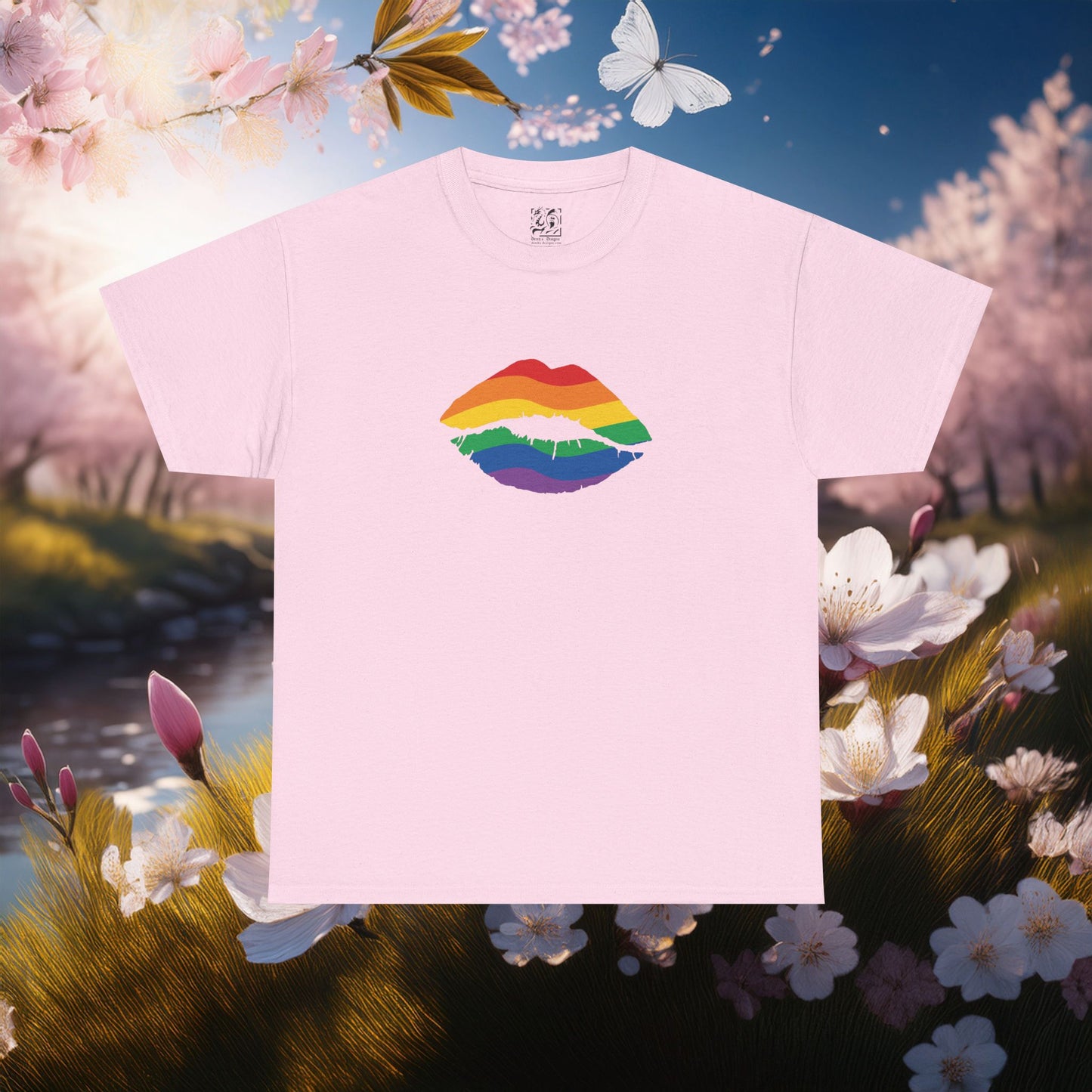 Rainbow Kiss Tee
