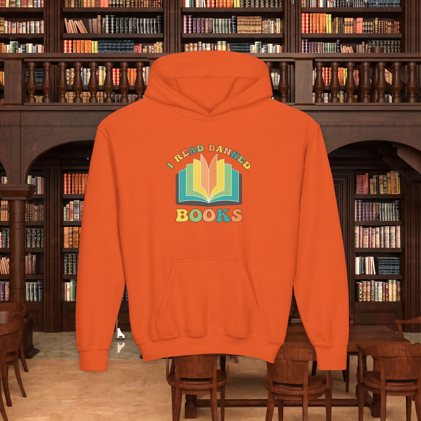 I Read Banned Books Youth Hoodie