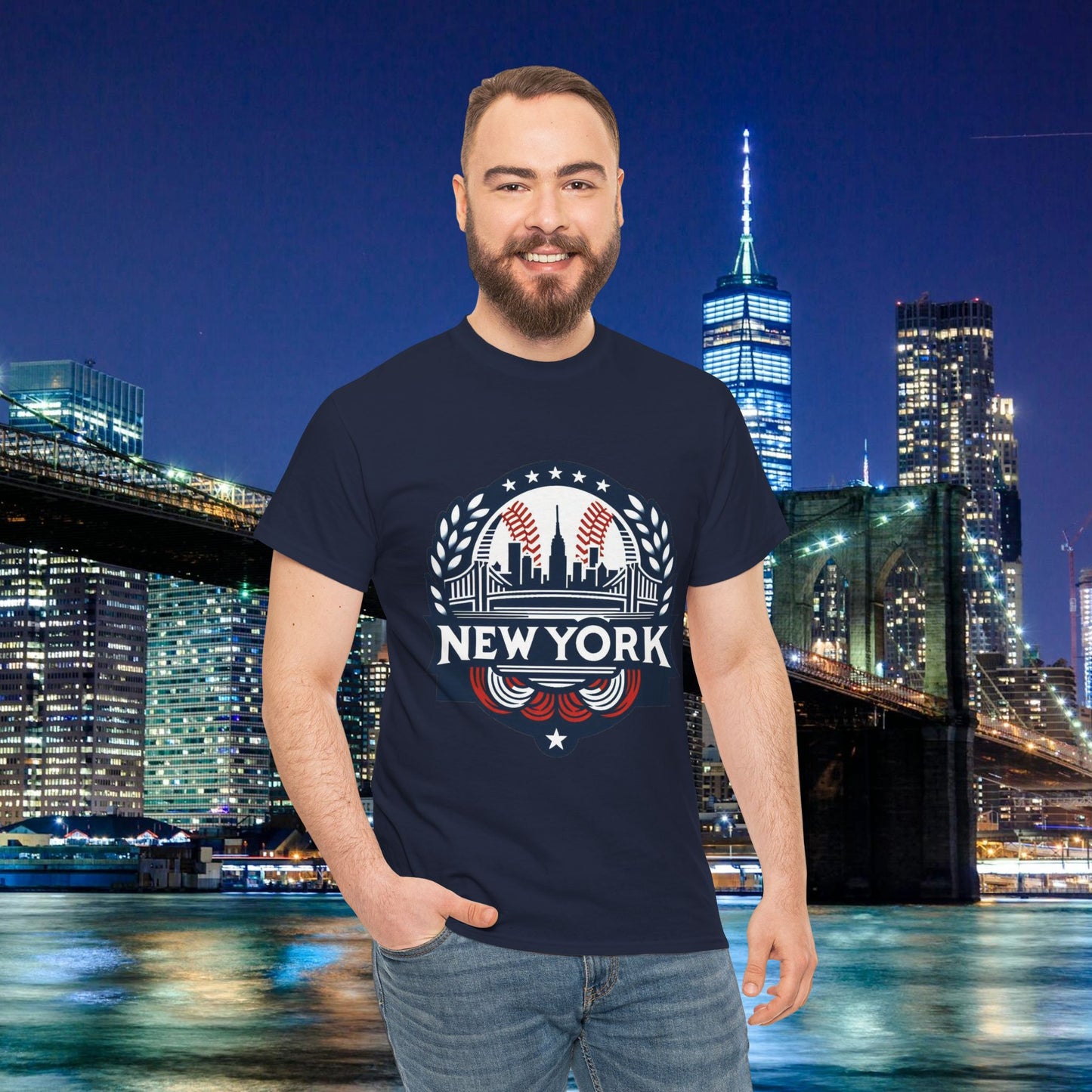 New York Bronx Baseball Tee