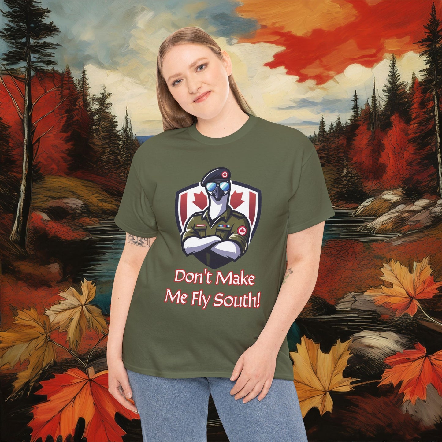 Canadian Goose "Don't Make Me Fly South" Tee
