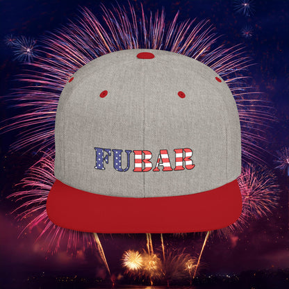 USA FUBAR Flat Bill Snapback