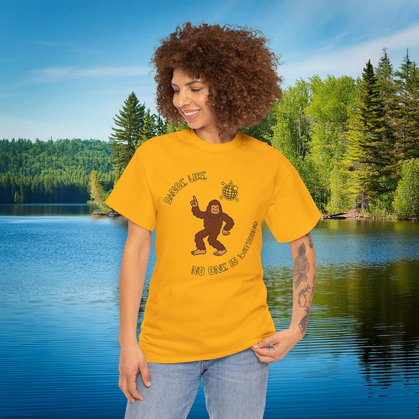 Bigfoot "Dance Like No One Is Watching" Tee