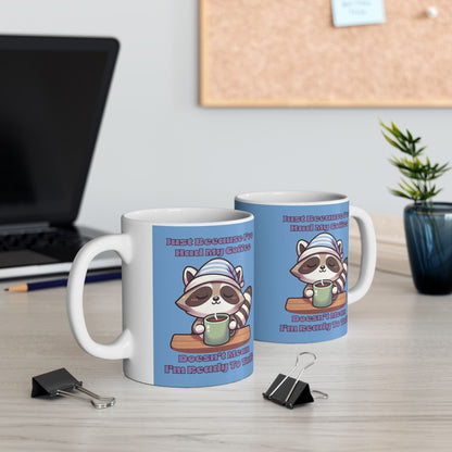 Raccoon Coffee Ceramic Mug (11oz/15oz)