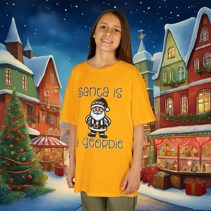 Santa Is A Geordie Kids Tee
