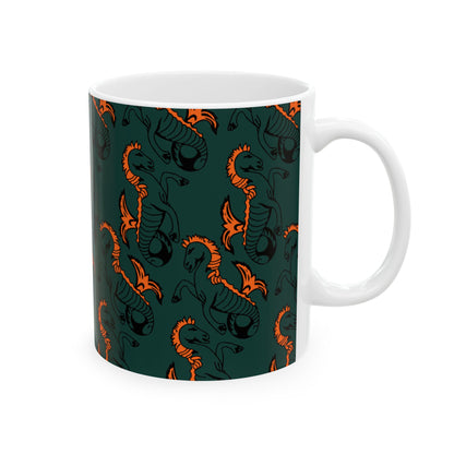 Newcastle Seahorse Ceramic Mugs (11oz/15oz)