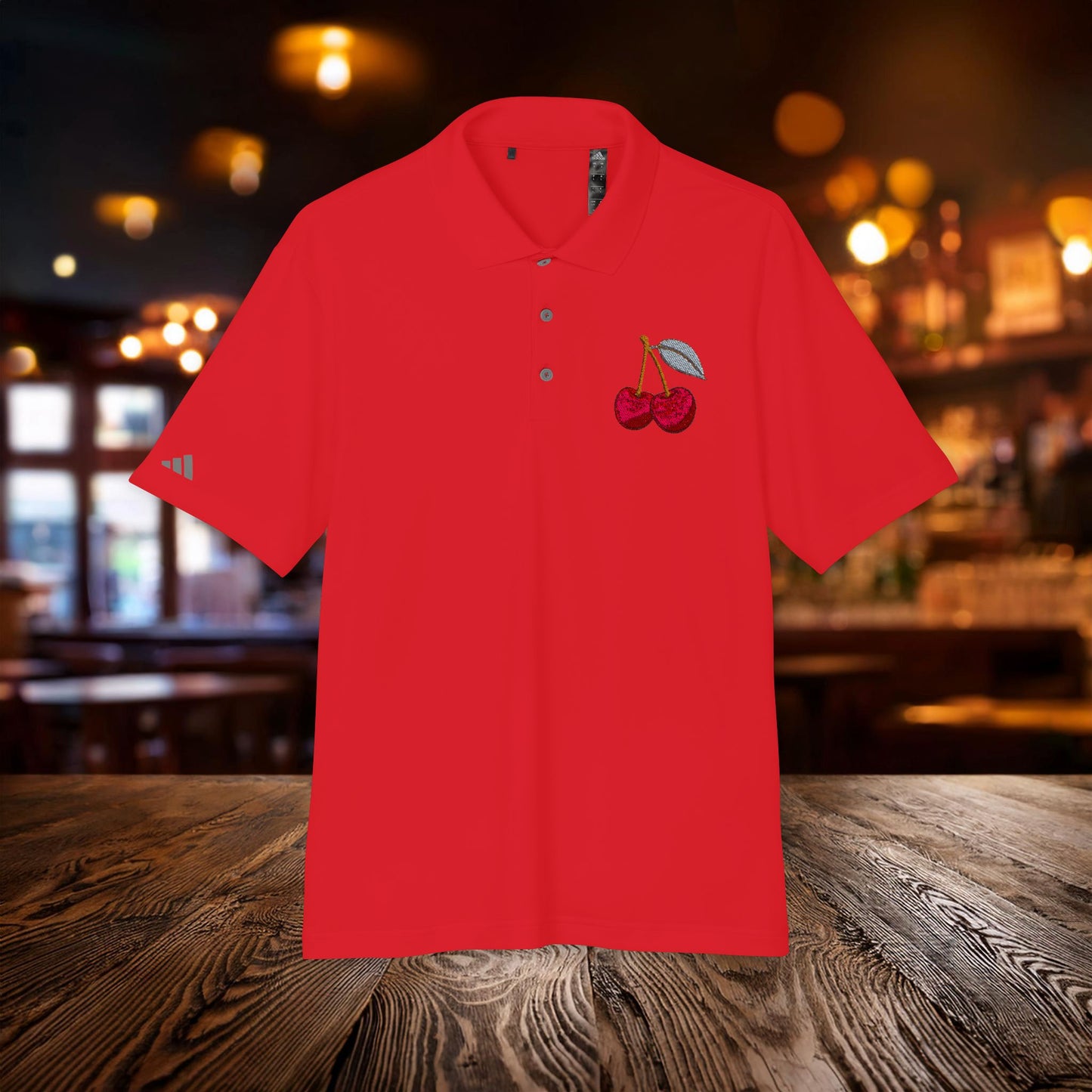 Cherries adidas Performance Polo