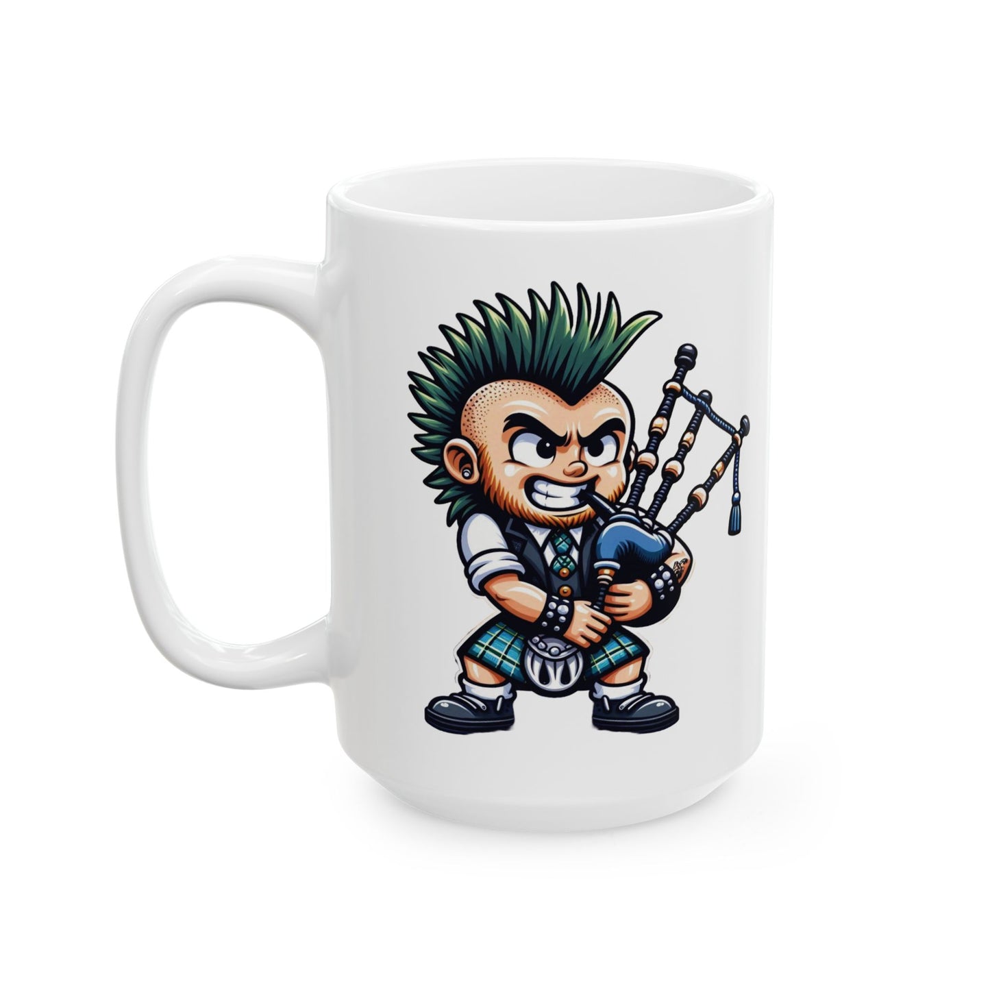 Scottish Punk Ceramic Mugs (11oz\15oz)