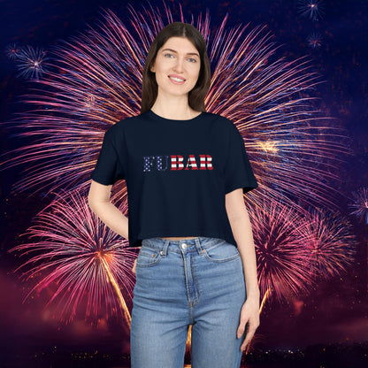 USA FUBAR Women's Crop Tee