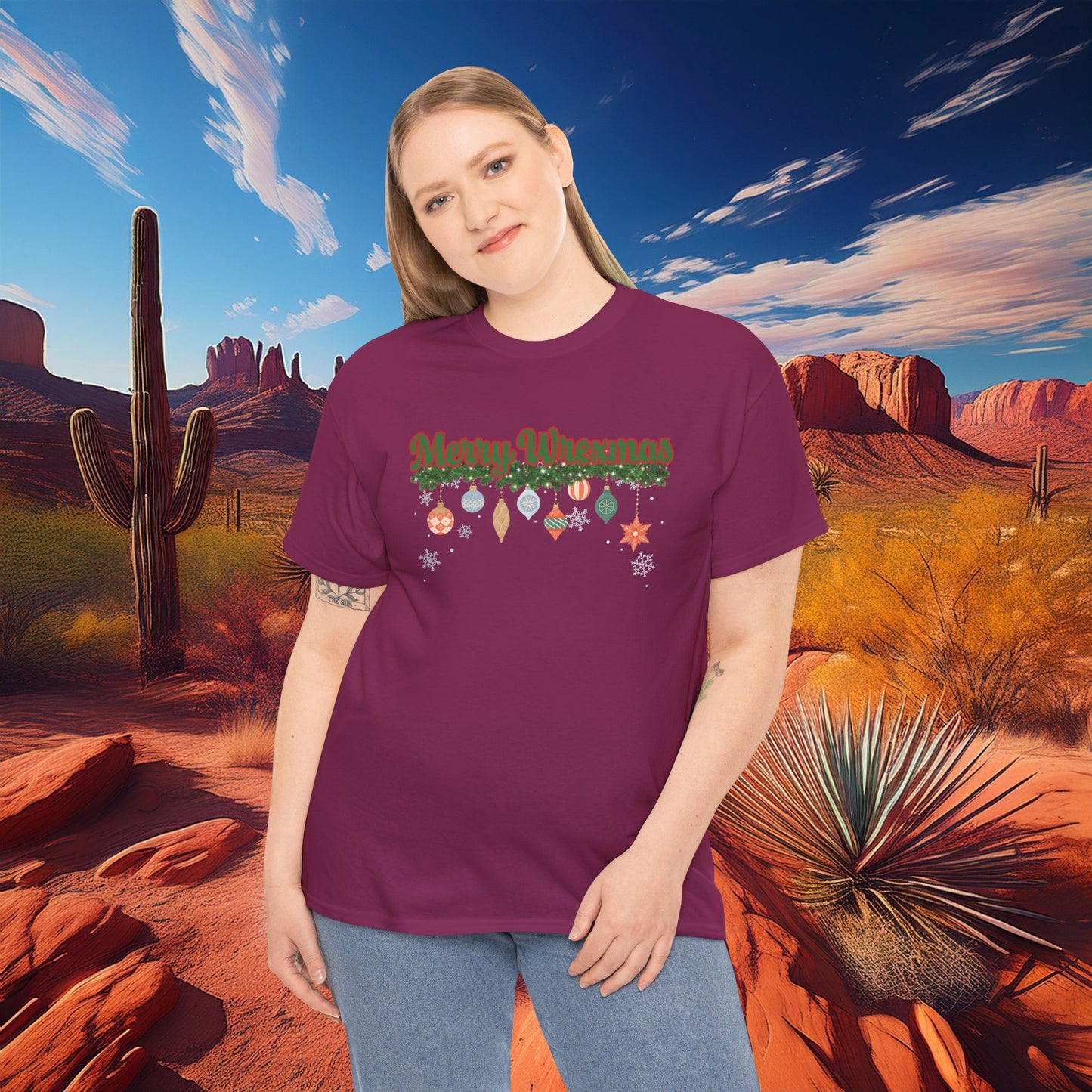 PHX Reds "Merry Wrexmas" Tee