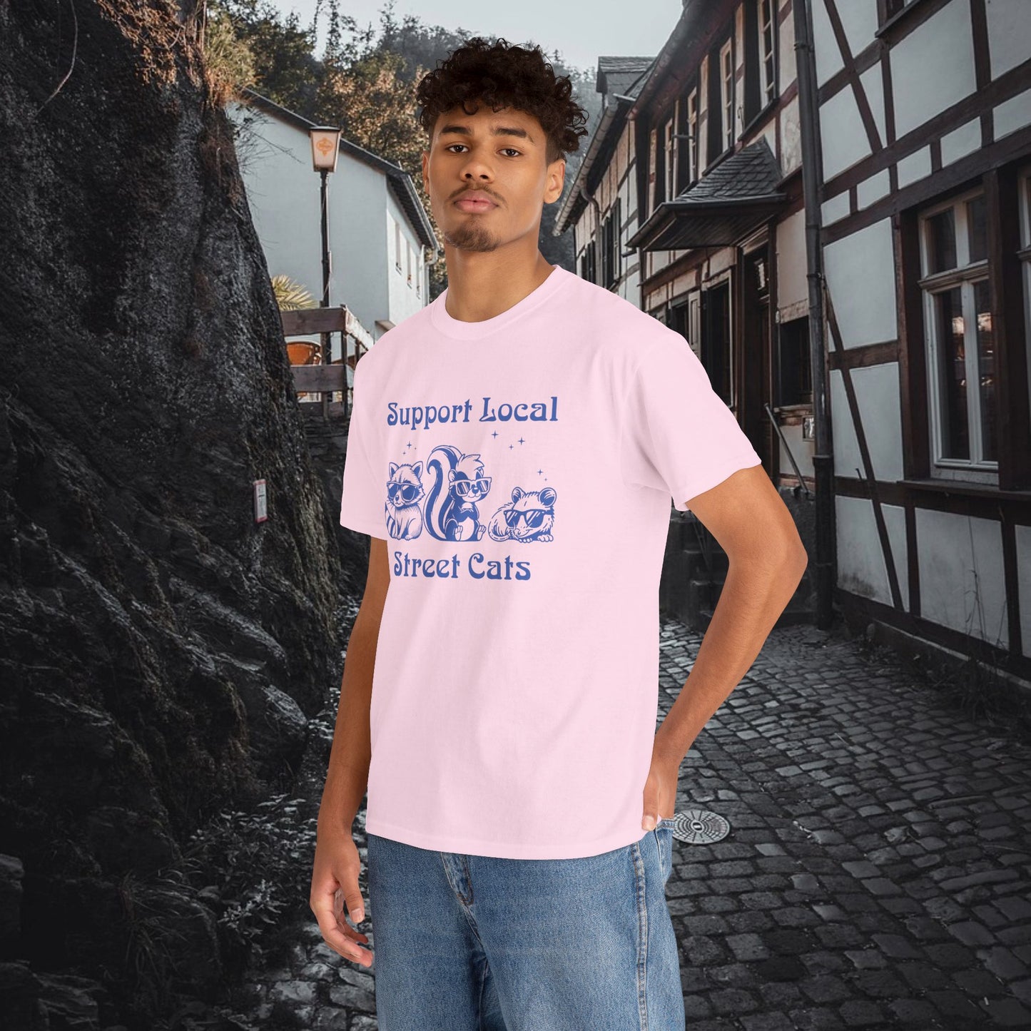 Support Local Street Cats Tee