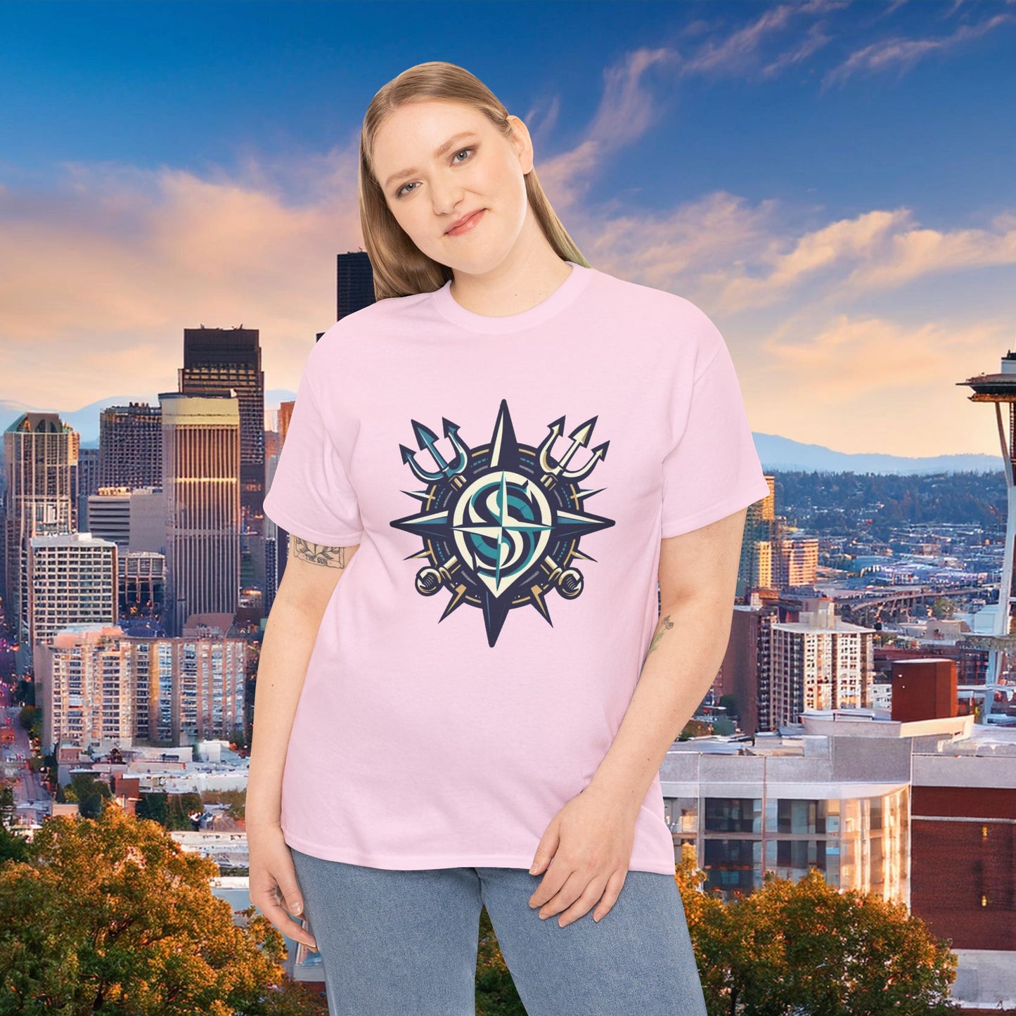 Seattle Baseball Crest Tee