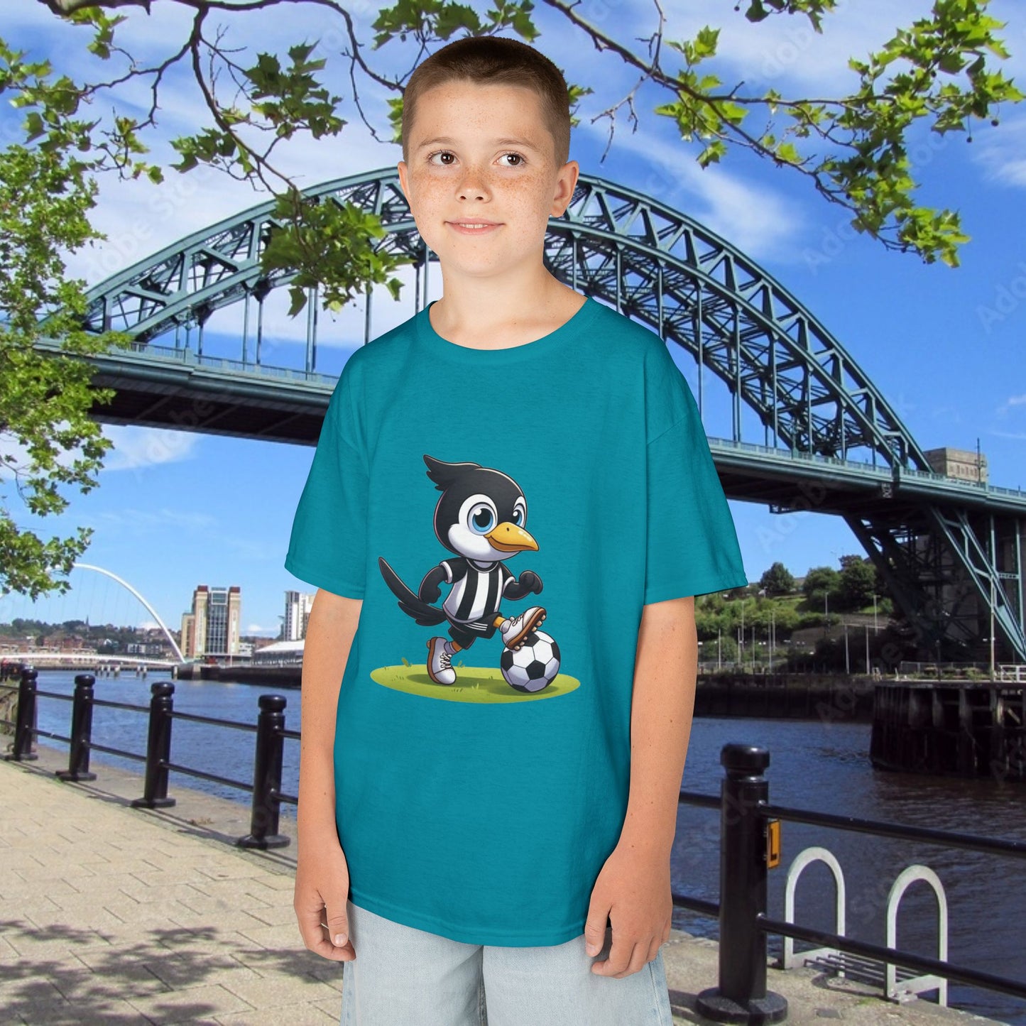 Newcastle United Little Magpie Kids Tee
