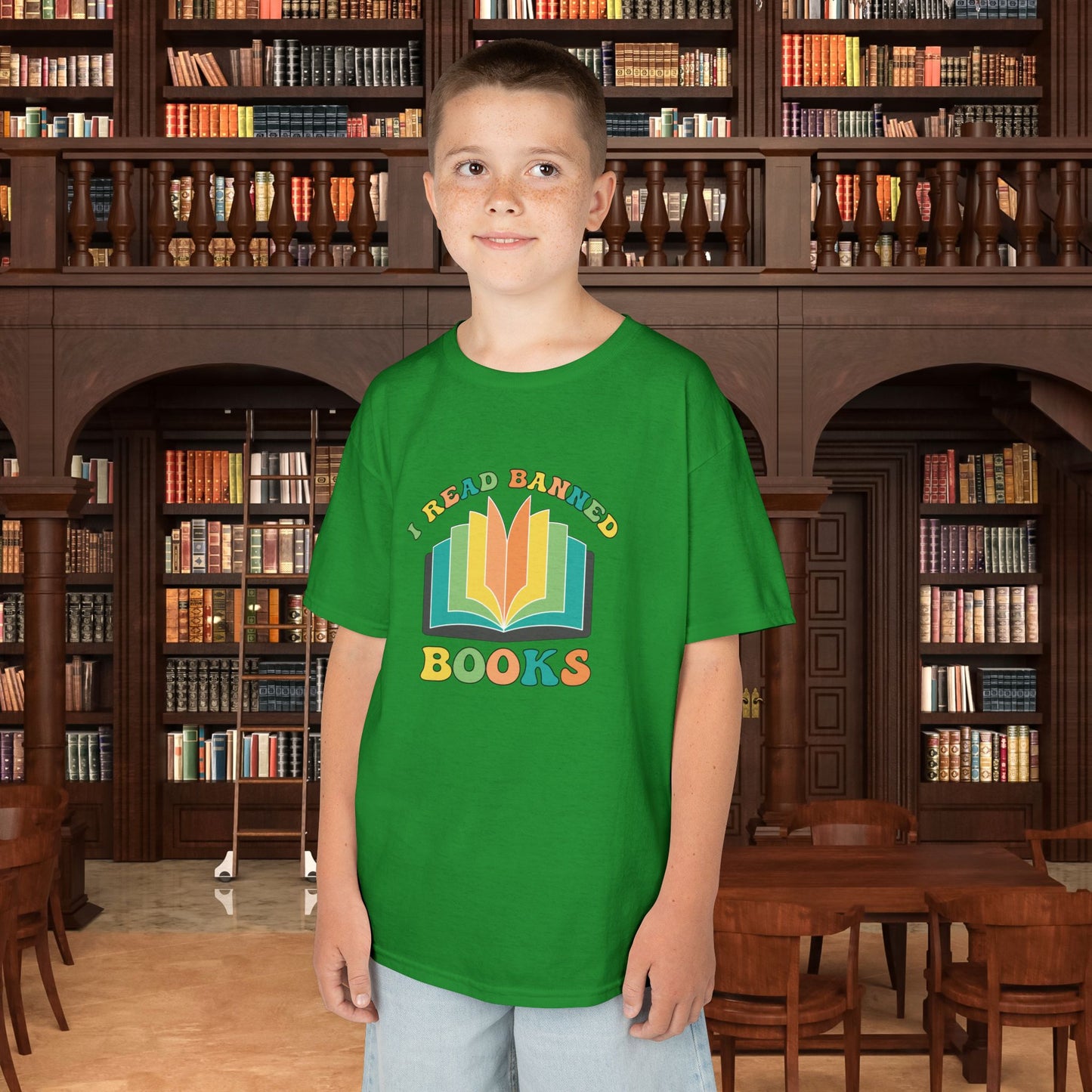 I Read Banned Books Kids Tee
