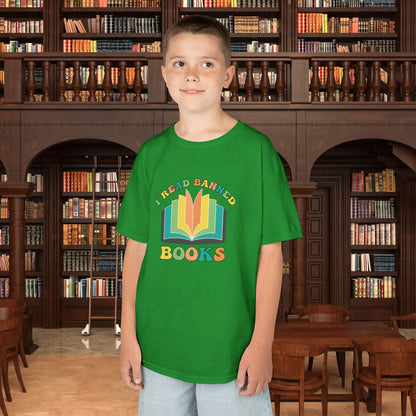 I Read Banned Books Kids Tee