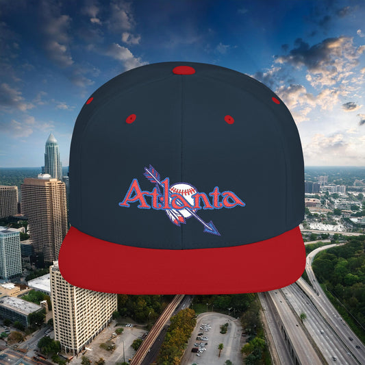 Atlanta Arrow Baseball Flat Bill Snapback