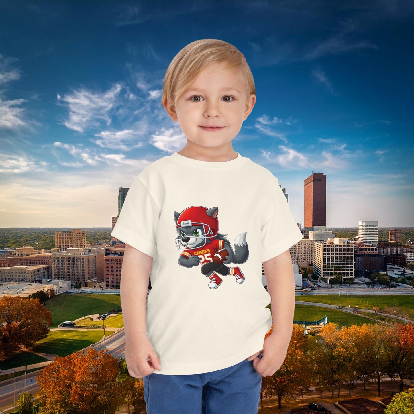 Kansas City Wolf Player Toddler Tee