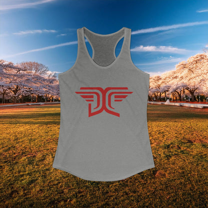 Winged DC Women's Racerback Tank