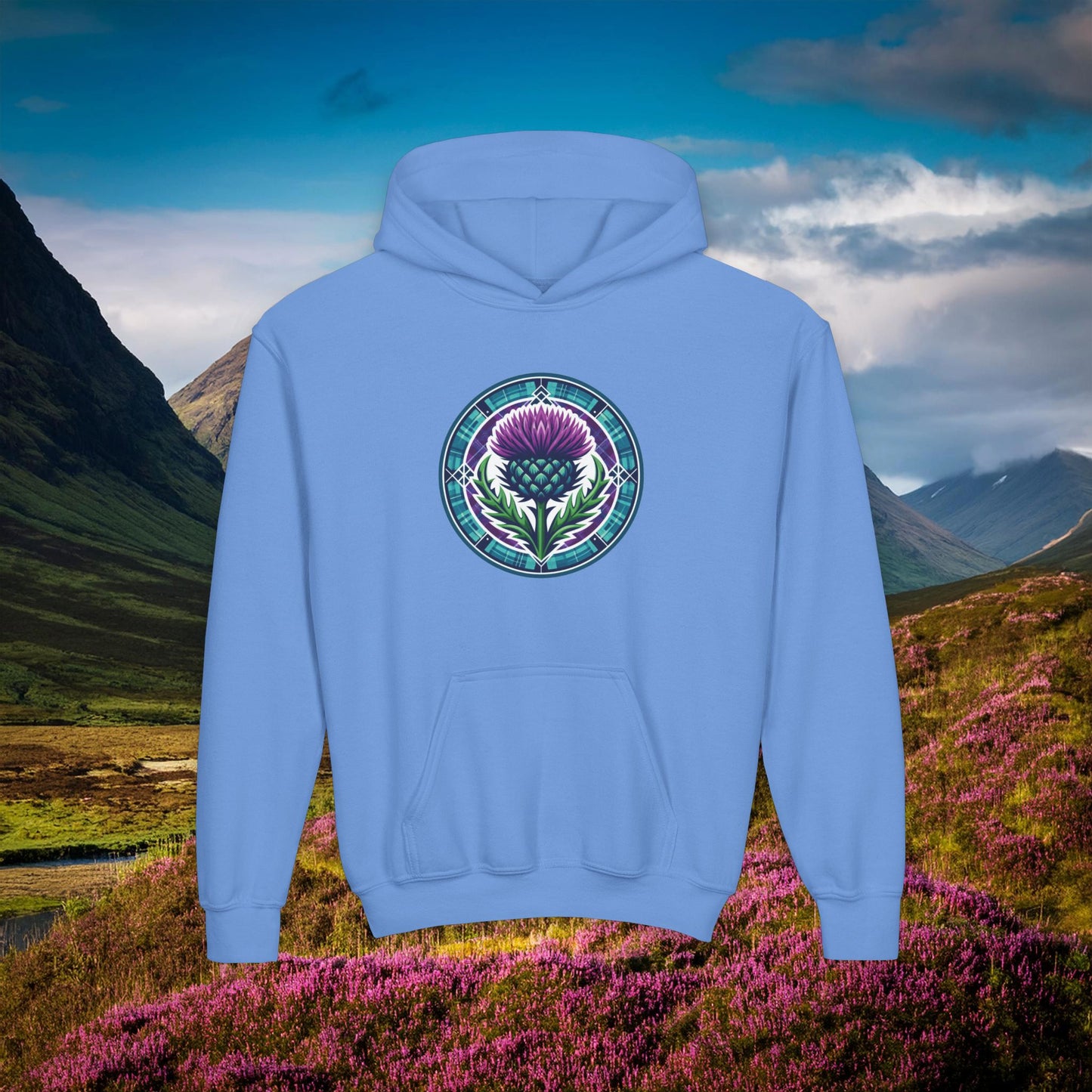 Scotland Tartan Army Youth Hoodie
