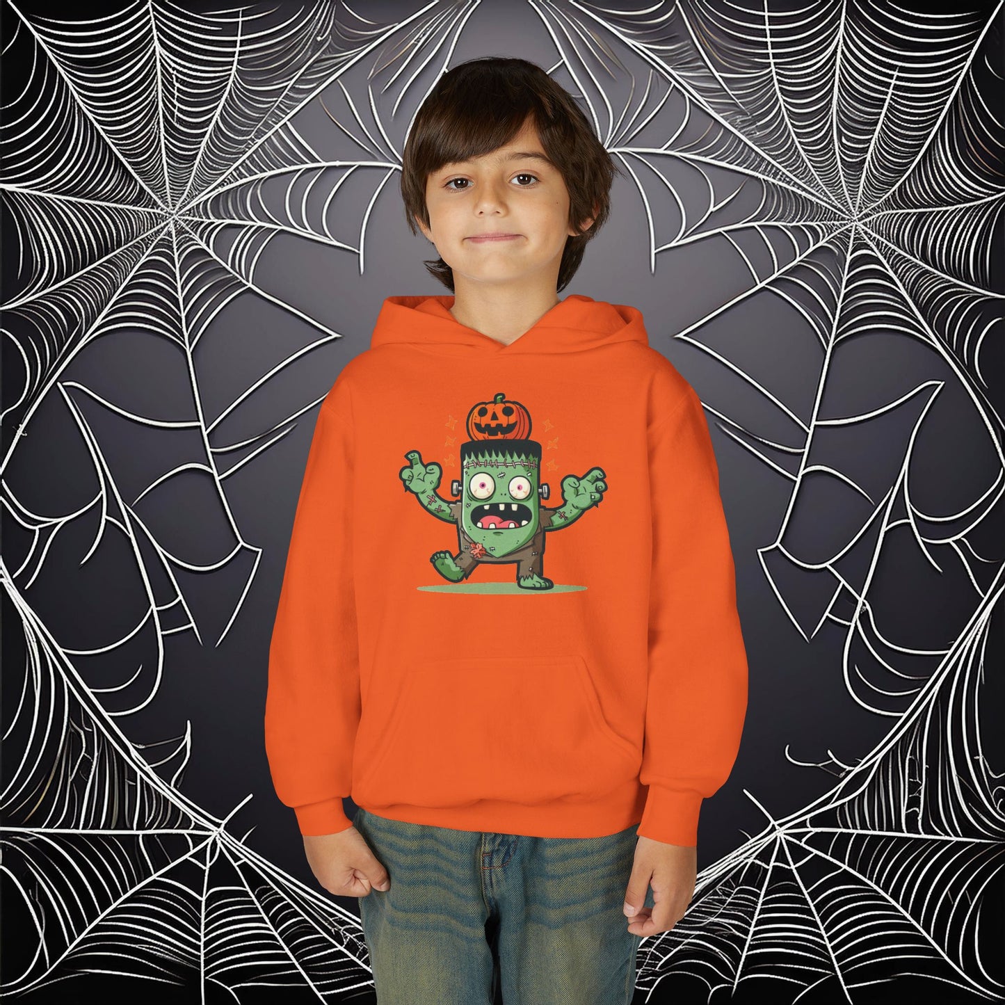 Little Frankenstein's Monster Youth Hoodie