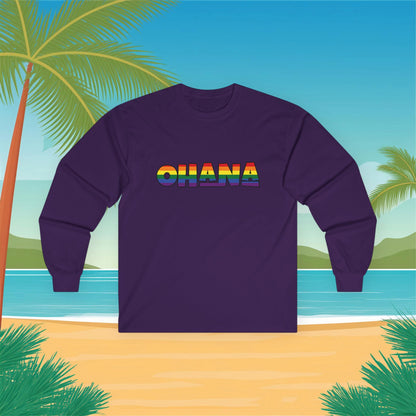 Rainbow Ohana Long Sleeve Tee