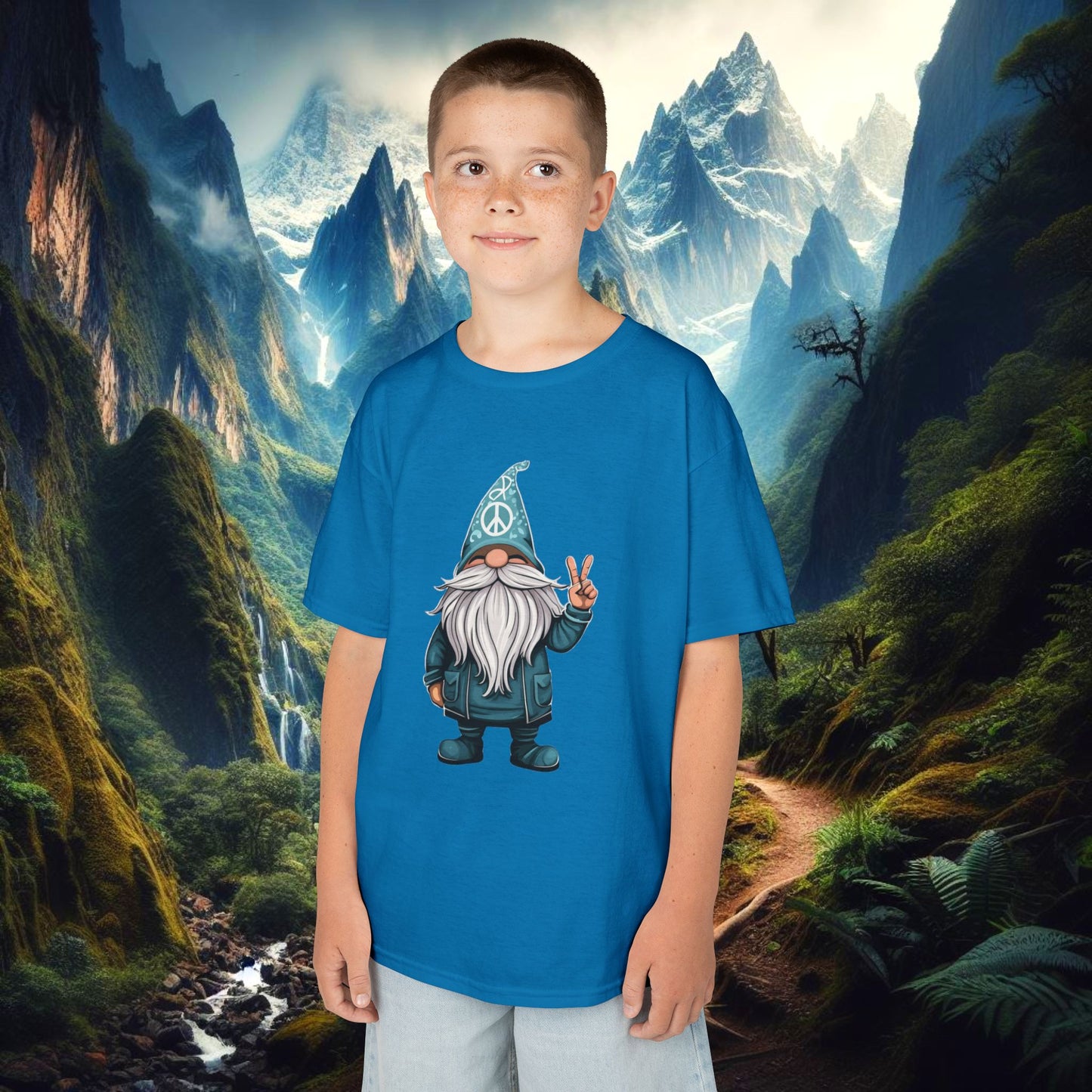 Peace Gnome Kids Tee