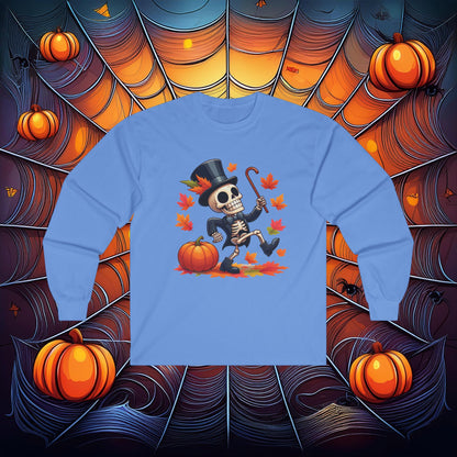 Snazzy Skeleton Long Sleeve Tee