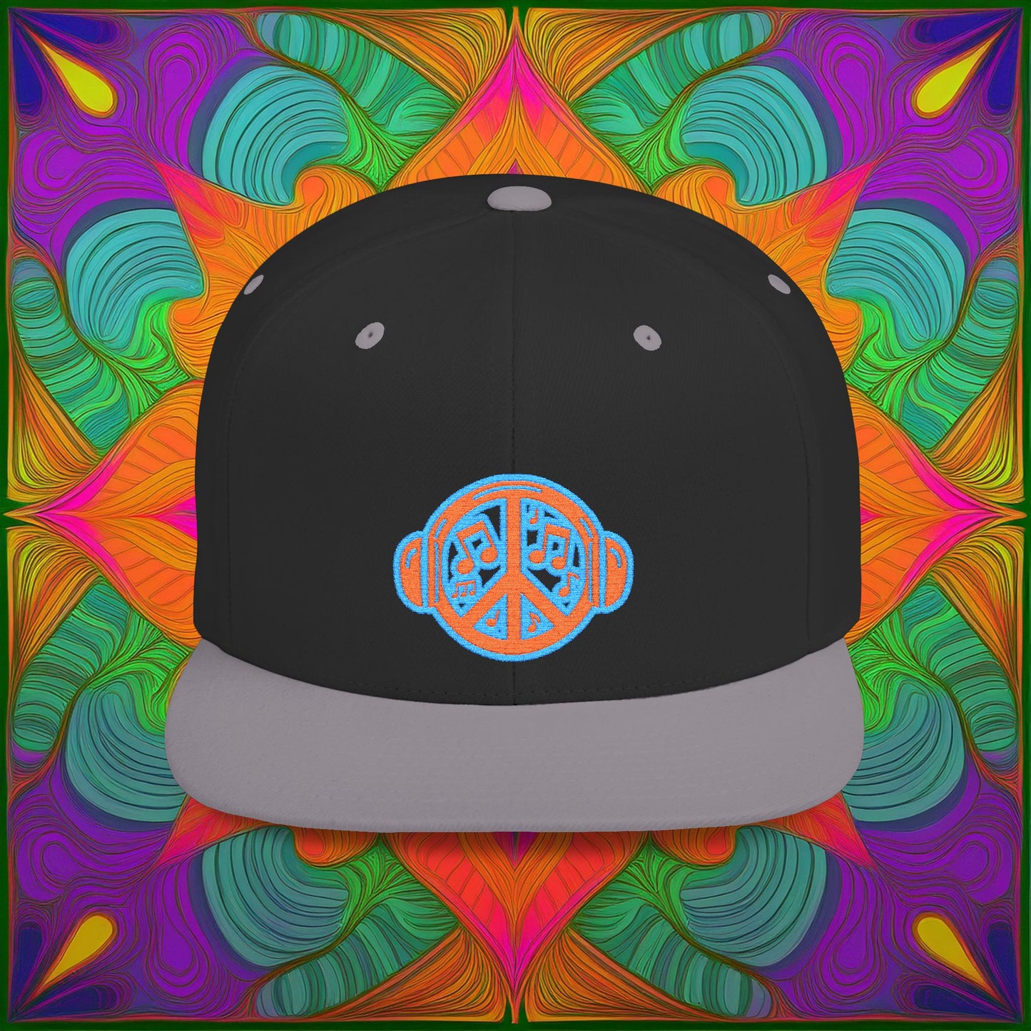 Beats Peace Logo Flat Bill Snapback