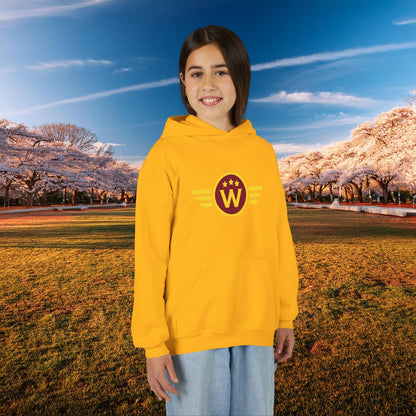 Washington DC Football Logo Youth Hoodie