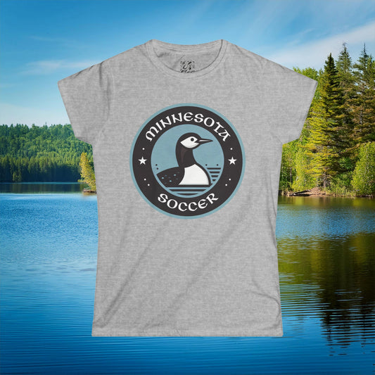Minnesota United Crest Women's Softstyle Tee