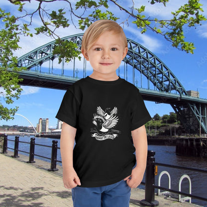 Newcastle United Howay The Lasses B&W (Twin Mags) Toddler Tee