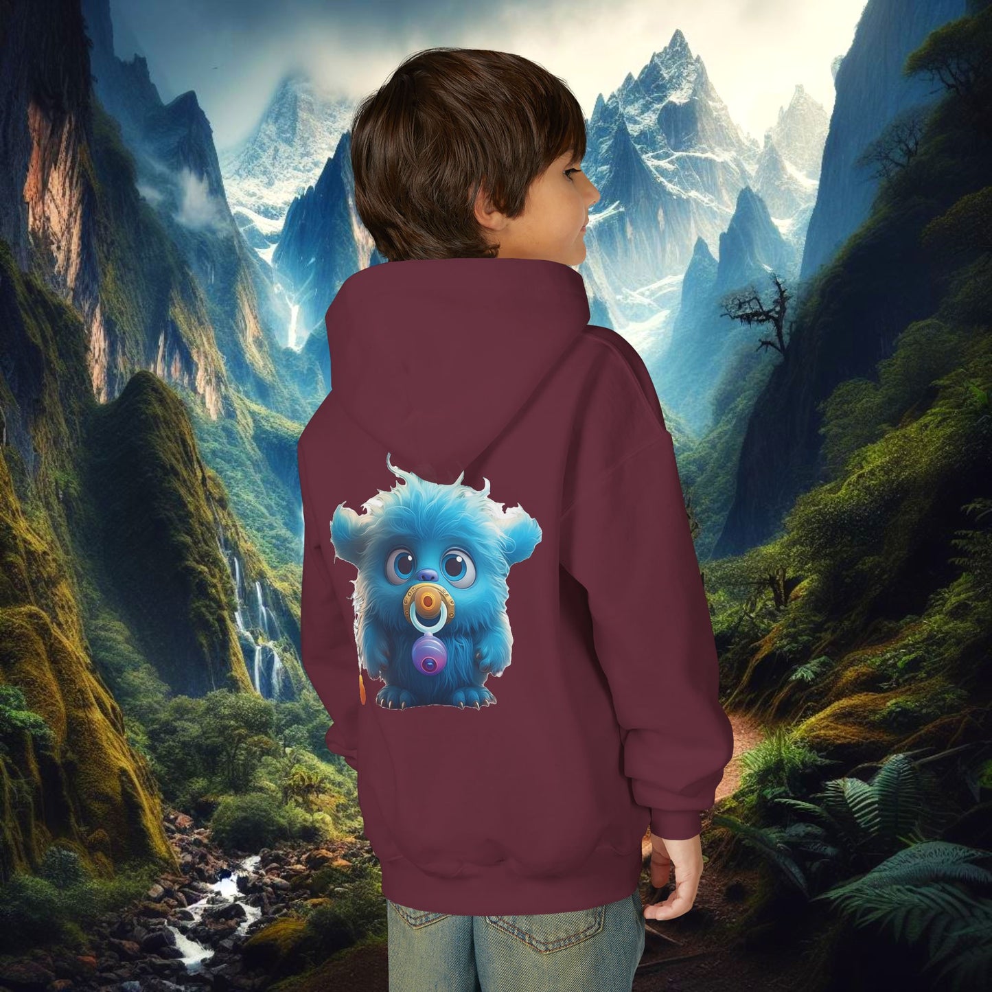 Baby Monster Youth Hoodie