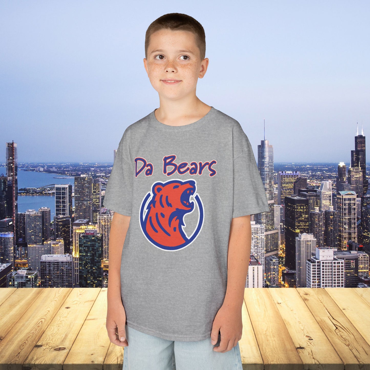 Da Bears Logo Kids Tee