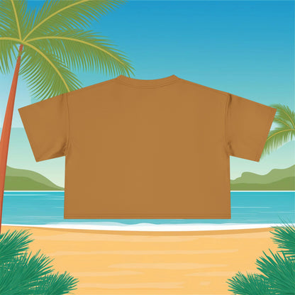 Rainbow Ohana Women's Crop Tee