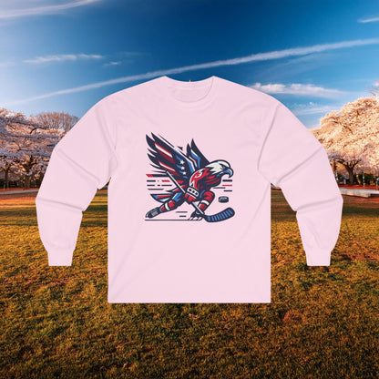 Washington Hockey Eagle Long Sleeve Tee