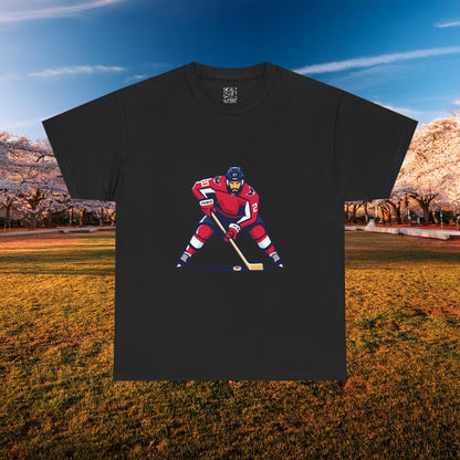 Washington Hockey Player Tee