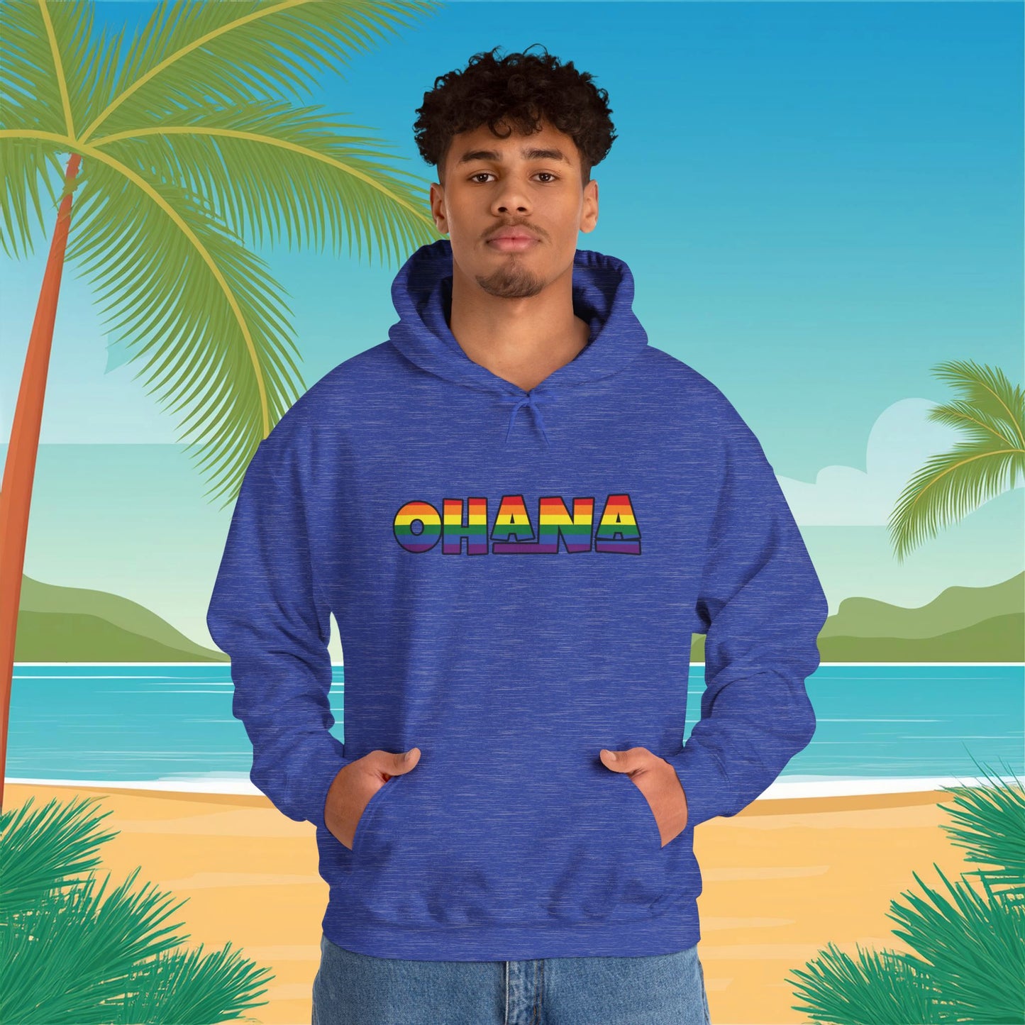 Rainbow Ohana Hoodie