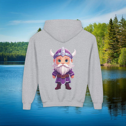 Purple Viking Youth Hoodie